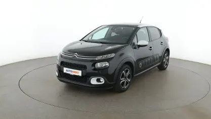 Usado Citroën C3 PureTech 110 CV (80 kW) 2018 Negro Utilitario