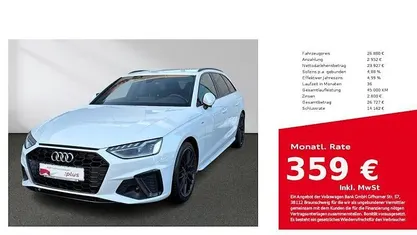 Usata Audi A4 S-Line 163 CV (119 kW) 2022 Bianco Station wagon