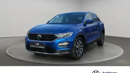 Gebraucht VW T-Roc Style 150 PS (110 kW) 2021 Ravennablau metallic SUV