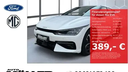 Gebraucht Kia EV6 GT-Line 239 kW (325 PS) 2024 Weiß SUV