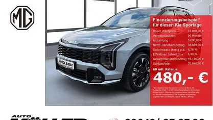 Neu Kia Sportage GT-Line 179 PS (131 kW) 2025 Silber SUV