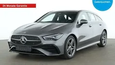 Lack mountaingrau Gebraucht 2024 Mercedes CLA180 Shooting Brake AMG line Plus Kombi | 29.880 € (Fairer Preis)