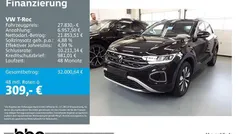 Schwarz Gebraucht 2025 VW T-Roc Goal SUV | 27.830 € (Guter Preis)