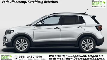 Reflexsilber metallic Neu 2025 VW T-Cross IQ Drive SUV | 26.140 € (Guter Preis)