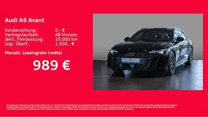 Neu Audi A6 Ambiente 299 PS (219 kW) 2026 Schwarz Kombi