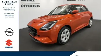 Neu Suzuki Swift Comfort 83 PS (61 kW) 2025 Orange Kleinwagen