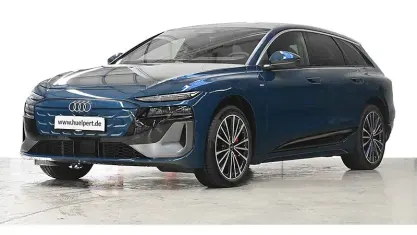 Neu Audi A6 e-tron Performance 280 kW (381 PS) 2026 Blau Kombi