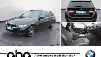 Gebraucht BMW 330e Sport Line 184 PS (135 kW) 2022 Schwarz Kombi
