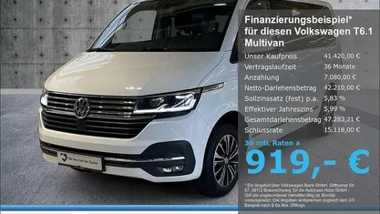 Gebraucht VW Multivan Generation Six 150 PS (110 kW) 2022 Van