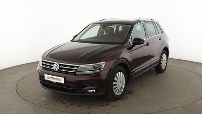 Używany VW Tiguan IQ Drive 150 KM (110 kW) 2019 Czerwony SUV