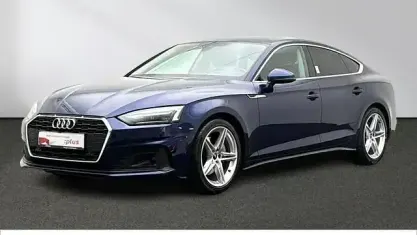 Gebraucht Audi A5 Sportback Comfort 204 PS (150 kW) 2022 Navarrablau metallic Kleinwagen