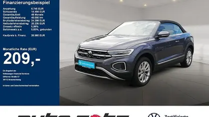 Gebraucht VW T-Roc Cabriolet Style 110 PS (80 kW) 2024 Cabrio