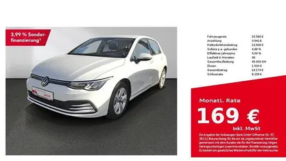 Gebraucht VW Golf VIII Basis 110 PS (80 kW) 2021 Limousine
