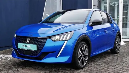 Gebraucht Peugeot e-208 GTi 100 kW (136 PS) 2021 Blau Kleinwagen