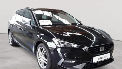 Gebraucht Seat Leon FR 150 PS (110 kW) 2021 Midnight schwarz metallic Kombi