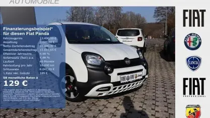 Begagnad Fiat Panda Cross Cross 69 HK (50 kW) 2023 Vit Halvkombi