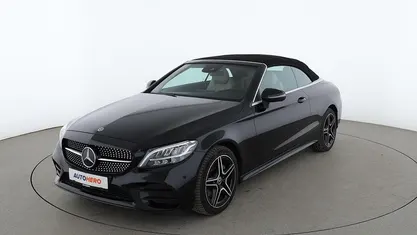 Begagnad Mercedes C180 AMG line 156 HK (114 kW) 2019 Svart Cab