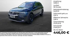 Deep black perleffekt Gebraucht 2021 VW Tiguan Allspace Highline SUV | 38.449 € (Fairer Preis)