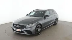Grau Gebraucht 2019 Mercedes C300 AMG line Kombi | 30.370 € (Fairer Preis)