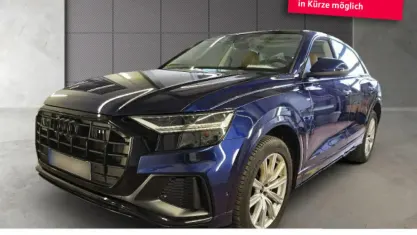 Usata Audi Q8 S-Line 286 CV (210 kW) 2023 Blu SUV
