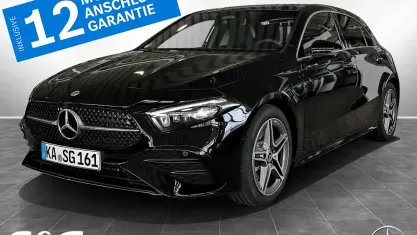 Gebraucht Mercedes A200 AMG 163 PS (119 kW) 2025 Unilack nachtschwarz Limousine