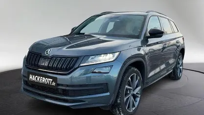 Grau Gebraucht 2020 Skoda Kodiaq SportLine SUV | 31.750 € (Fairer Preis)