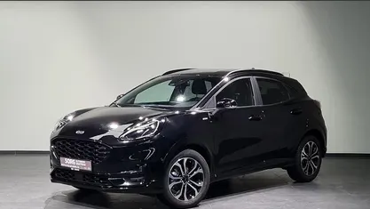 Gebraucht Ford Puma ST-Line X 125 PS (91 kW) 2020 Schwarz, obsidianschwarz metallic Coupé