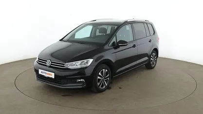 Gebraucht VW Touran United 150 PS (110 kW) 2021 Schwarz Van / Kleinbus