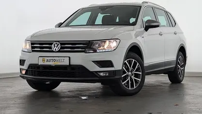 Gebraucht VW Tiguan Allspace Comfortline 150 PS (110 kW) 2019 Weiß SUV
