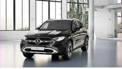 Gebraucht Mercedes GLC300e Avantgarde 204 PS (150 kW) 2025 Schwarz SUV