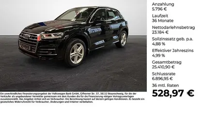 Silber Gebraucht 2019 Audi Q5 S-Line SUV | 28.980 € (Fairer Preis)