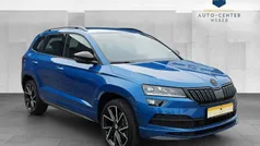 Blau Gebraucht 2020 Skoda Karoq SportLine SUV | 23.490 € (Fairer Preis)