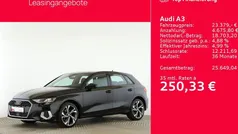 Gebraucht 2022 Audi A3 Sportback Advanced Plus Limousine | 23.379 € (Guter Preis)