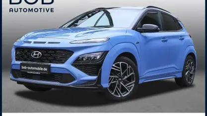 Gebraucht Hyundai Kona N Line 120 PS (88 kW) 2021 Blau SUV
