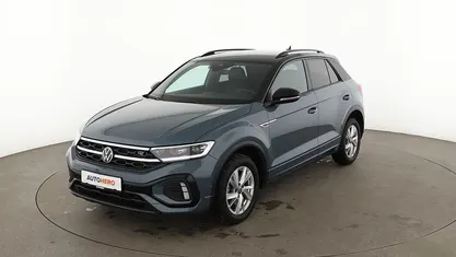 Blau Gebraucht 2022 VW T-Roc R-line SUV | 25.630 € (Fairer Preis)
