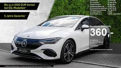 Polarweiß Gebraucht 2024 Mercedes EQE300 Limousine | 43.880 € (Superpreis)