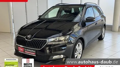 Gebraucht Skoda Fabia Ambition 95 PS (69 kW) 2023 Schwarzmagic perleffekt Kleinwagen