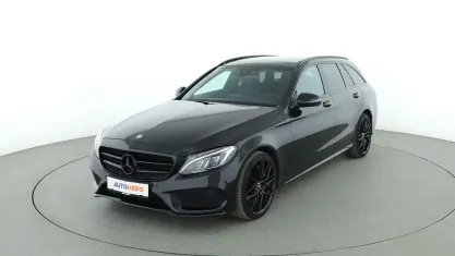 Gebraucht Mercedes C300 AMG line 2017 Schwarz Kombi