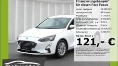 Weiss Gebraucht 2020 Ford Focus Titanium Limousine | 10.979 € (Fairer Preis)