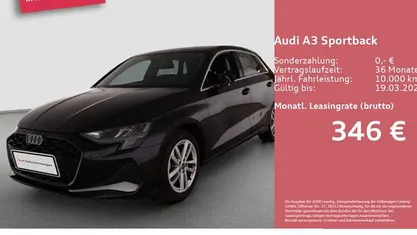 Gebraucht Audi A3 Advanced 150 PS (110 kW) 2025 Mythosschwarz metallic Limousine