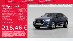 Navarrablau metallic Gebraucht 2025 Audi Q3 S-Line SUV | 45.799 € (Fairer Preis)