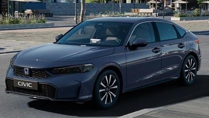 Nouvelle Honda Civic Elegance 143 ch (105 kW) 2026 Bleue Berline