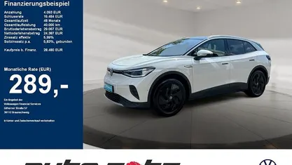 Gebraucht VW ID.4 Pro Performance 150 kW (204 PS) 2023 Gletscherweiß metallic schwarz SUV