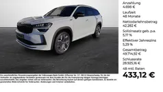 Moonweiß perleffekt Gebraucht 2025 Skoda Kodiaq SportLine SUV | 46.980 € (Fairer Preis)