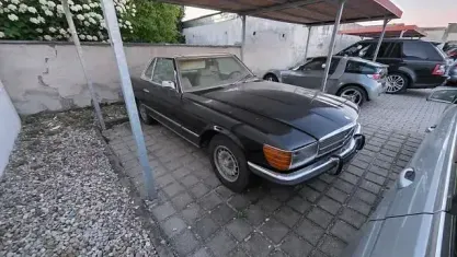 Gebraucht Mercedes SL450 193 PS (141 kW) 1973 Schwarz Cabrio