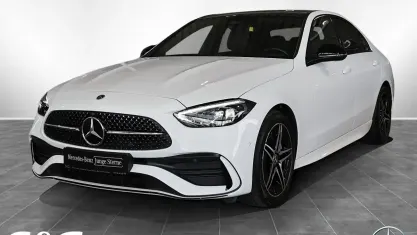 Gebraucht Mercedes C200 AMG 163 PS (119 kW) 2025 Polarweiß uni Limousine