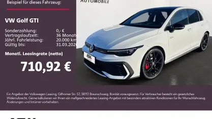 Nuova VW Golf VIII GTI 265 CV (194 kW) 2026 Bianco Berlina