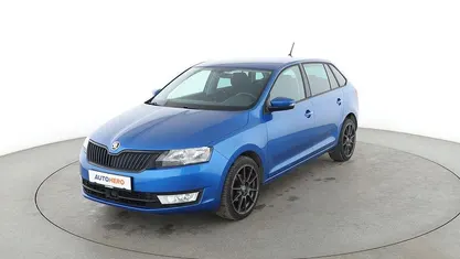Blau Gebraucht 2017 Skoda Rapid Ambition Limousine | 11.190 € (Fairer Preis)