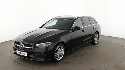 Schwarz Gebraucht 2021 Mercedes C220 Avantgarde Kombi | 26.840 € (Fairer Preis)