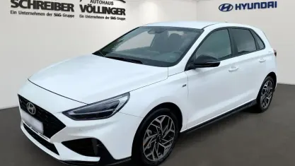 Neu Hyundai i30 N Line 150 PS (110 kW) 2026 Serenity white / mic Limousine